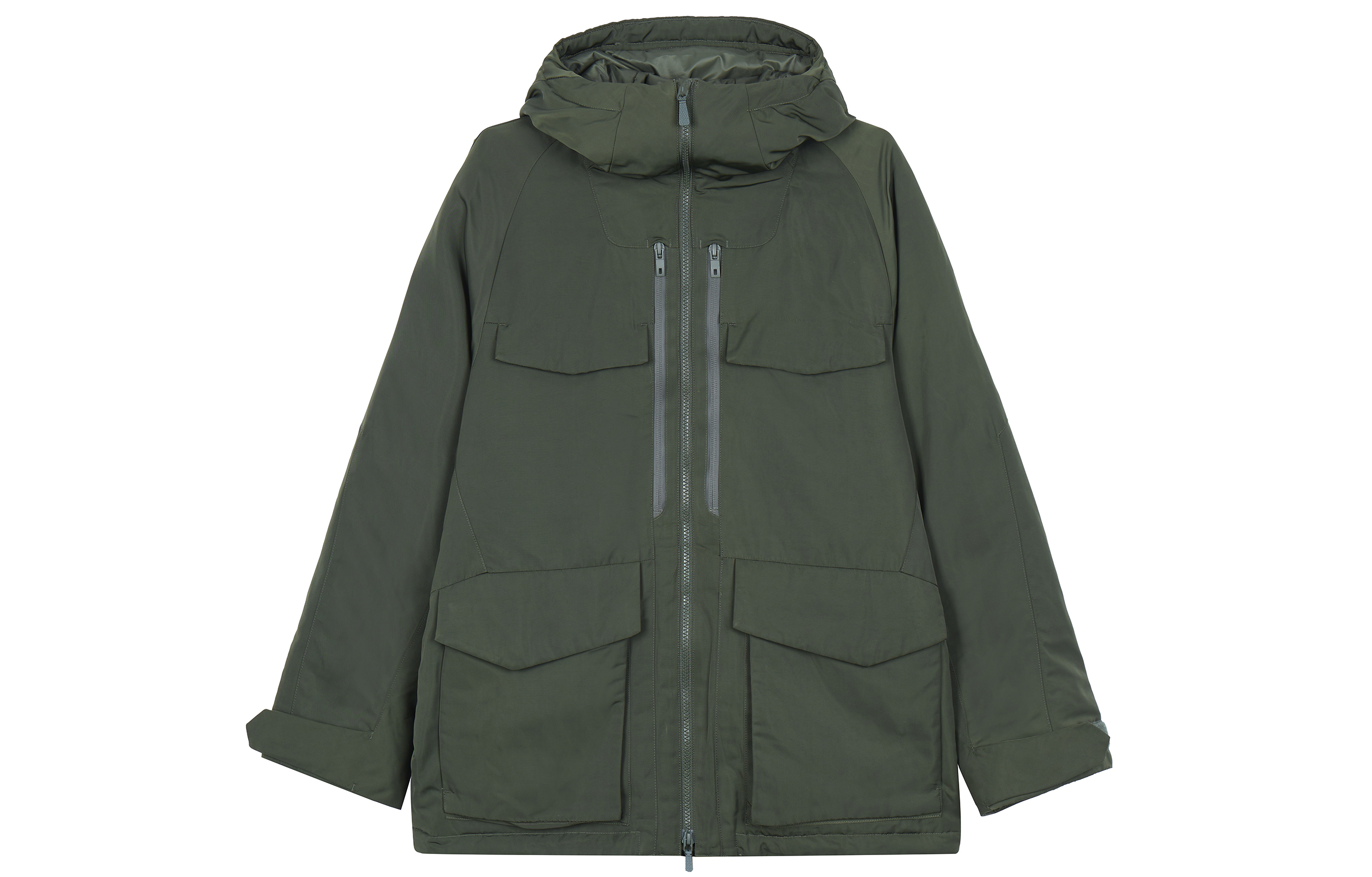 Order UNIQLO x White Mountaineering 冬季羽絨外套 深綠色. 442563-58