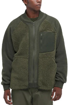 UNIQLO x White Mountaineering 男女款抓絨寬鬆外套 - 深橄欖綠 442882-57 Shop UNIQLO x White Mountaineering 男女款抓絨寬鬆外套 - 深橄欖綠 442882-57