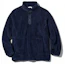 Order UNIQLO x White Mountaineering Fleece Pullover Sweatshirt Unisex - Indigo Blue 443221-69