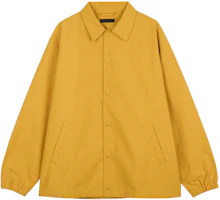 UNIQLO Yellow Solid Color Collared Jacket 456986-47 UNIQLO Yellow Solid Color Collared Jacket 456986-47