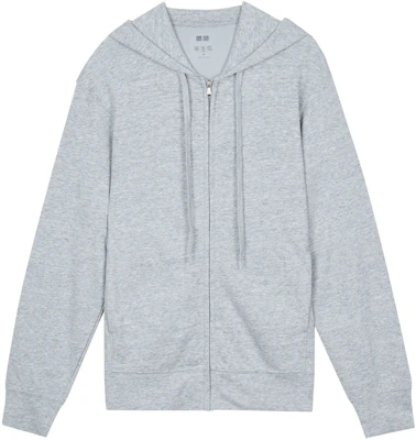 优衣库拉链连帽长袖卫衣 - 灰色 444992 Buy 优衣库拉链连帽长袖卫衣 - 灰色 444992