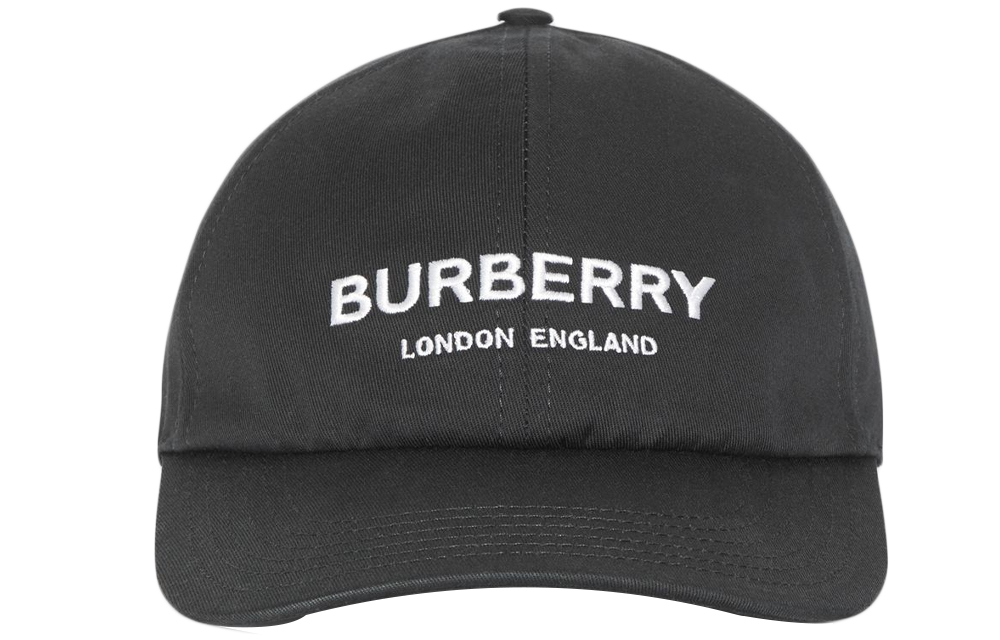 Unisex Burberry Logo Print Cotton Baseball Cap 80106351