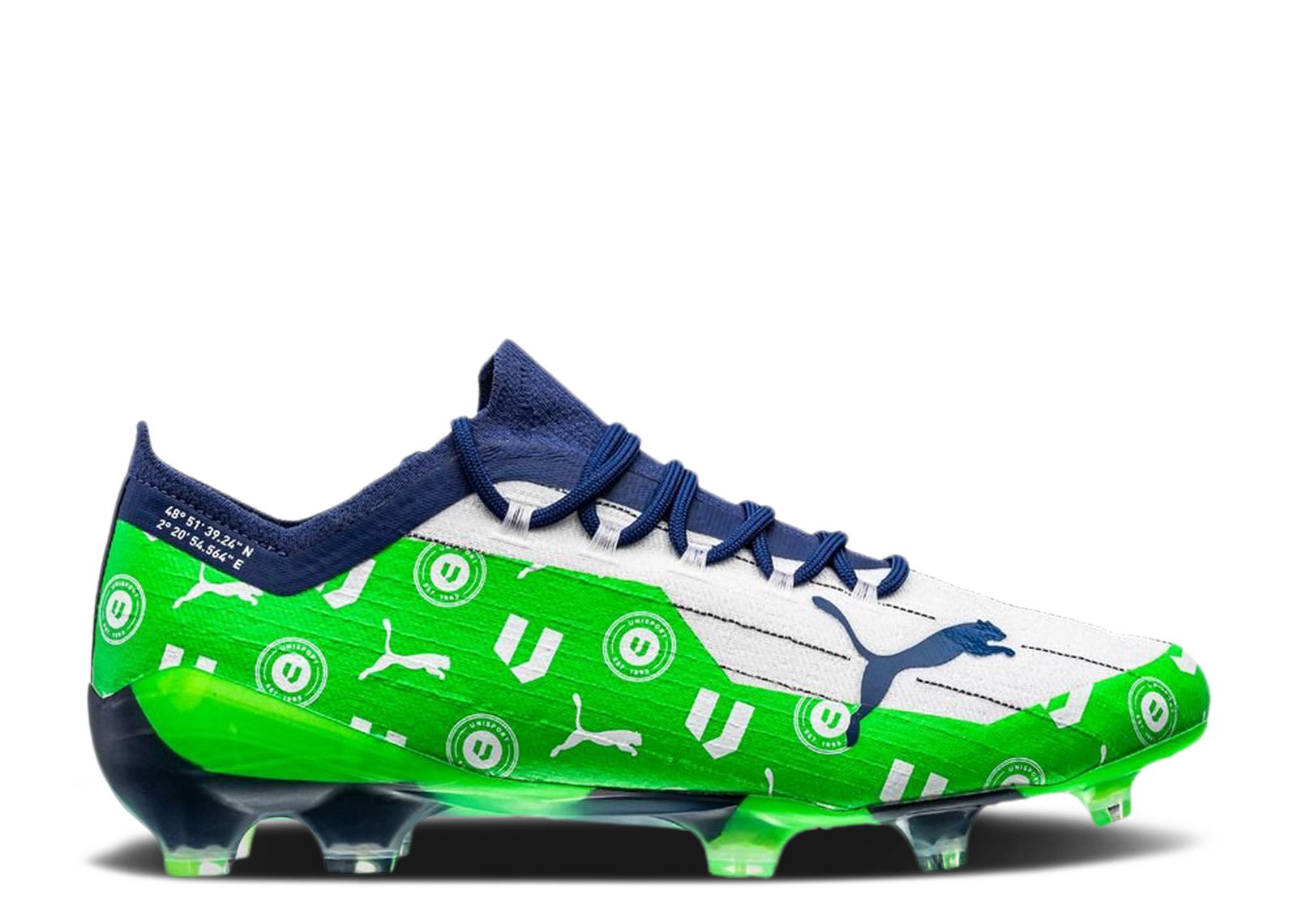 Unisport x Puma Ultra 1.1 FG AG 'Green White' 106468-01