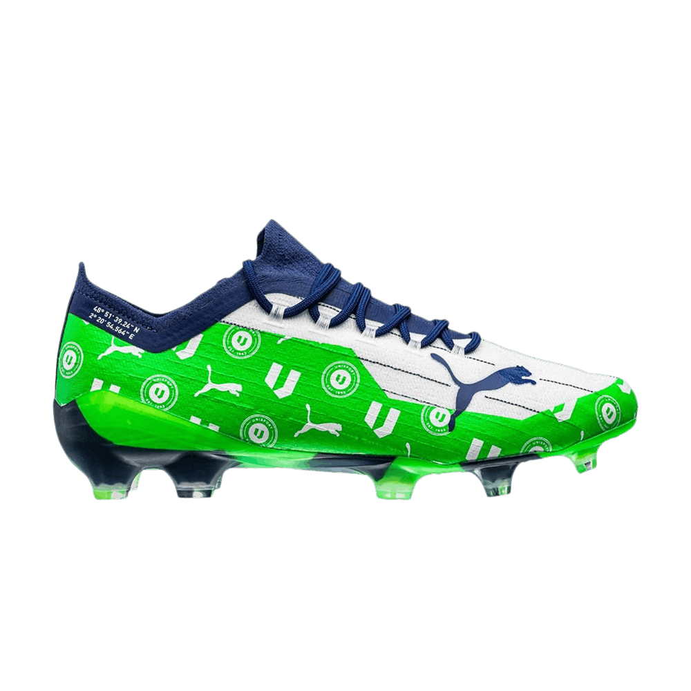 Unisport x Puma Ultra 1.1 FG AG 'Green White' 106468-01