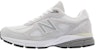 United Arrows x New Balance 990v4 Buatan USA 'Kelabu Putih' M990JUA4