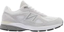 Order United Arrows x New Balance 990v4 Buatan USA 'Kelabu Putih' M990JUA4