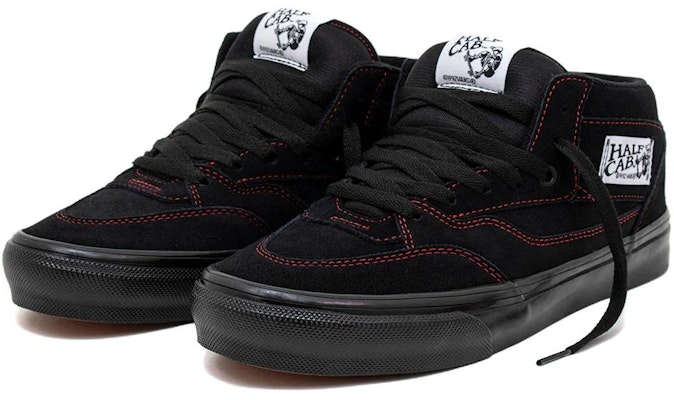 Uprise Skateshop x Vans Half Cab 休閒滑板鞋 男女款 黑色 Order Uprise Skateshop x Vans Half Cab 休閒滑板鞋 男女款 黑色