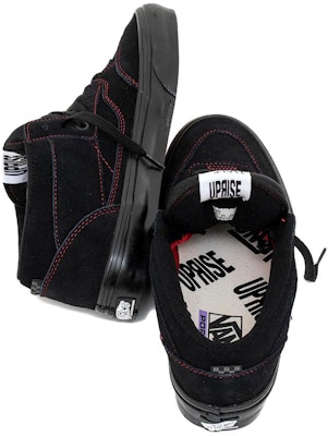 Uprise Skateshop x Vans Half Cab 休閒滑板鞋 男女款 黑色 Lookbook Uprise Skateshop x Vans Half Cab 休閒滑板鞋 男女款 黑色