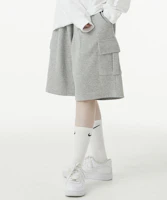 URBAN AGE Bermuda Wide Cargo Sweat Shorts_Grey U4SSB15GR URBAN AGE Bermuda Wide Cargo Sweat Shorts_Grey U4SSB15GR