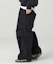 Buy URBAN AGE Waterproof One-Tuck Cargo Parachute Wide Pants - Black U4SSB05BK