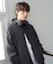 Lookbook URBANDTYPE Airlight Raglan Windbreaker Dark Gray UBFAJP001DG