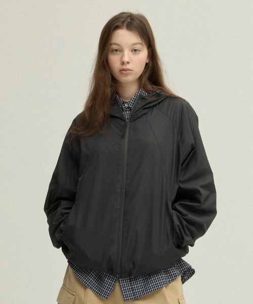 Purchase URBANDTYPE Airlight Raglan Windbreaker Dark Gray UBFAJP001DG
