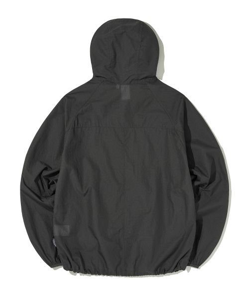 Sizing URBANDTYPE Airlight Raglan Windbreaker Dark Gray UBFAJP001DG