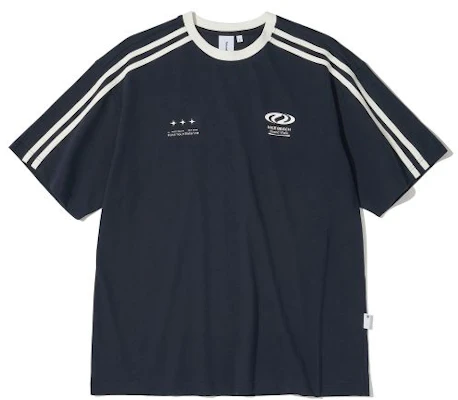 URBANDTYPE Football Jersey T-Shirt_Navy UBDUTS002NY Sizing URBANDTYPE Football Jersey T-Shirt_Navy UBDUTS002NY