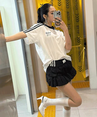 URBANDTYPE Football Jersey T-Shirt_White UBDUTS002WH Lookbook URBANDTYPE Football Jersey T-Shirt_White UBDUTS002WH