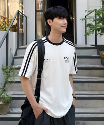 URBANDTYPE Football Jersey T-Shirt_White UBDUTS002WH 1