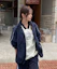 Purchase URBANDTYPE Running Club Track Jacket - Navy_ OL209