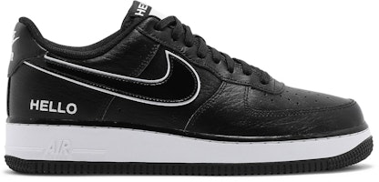 Urbanstar x Nike Air Force 1 '07 LX 'HELLO Pack - Hitam' CZ0327-001 Buy Urbanstar x Nike Air Force 1 '07 LX 'HELLO Pack - Hitam' CZ0327-001