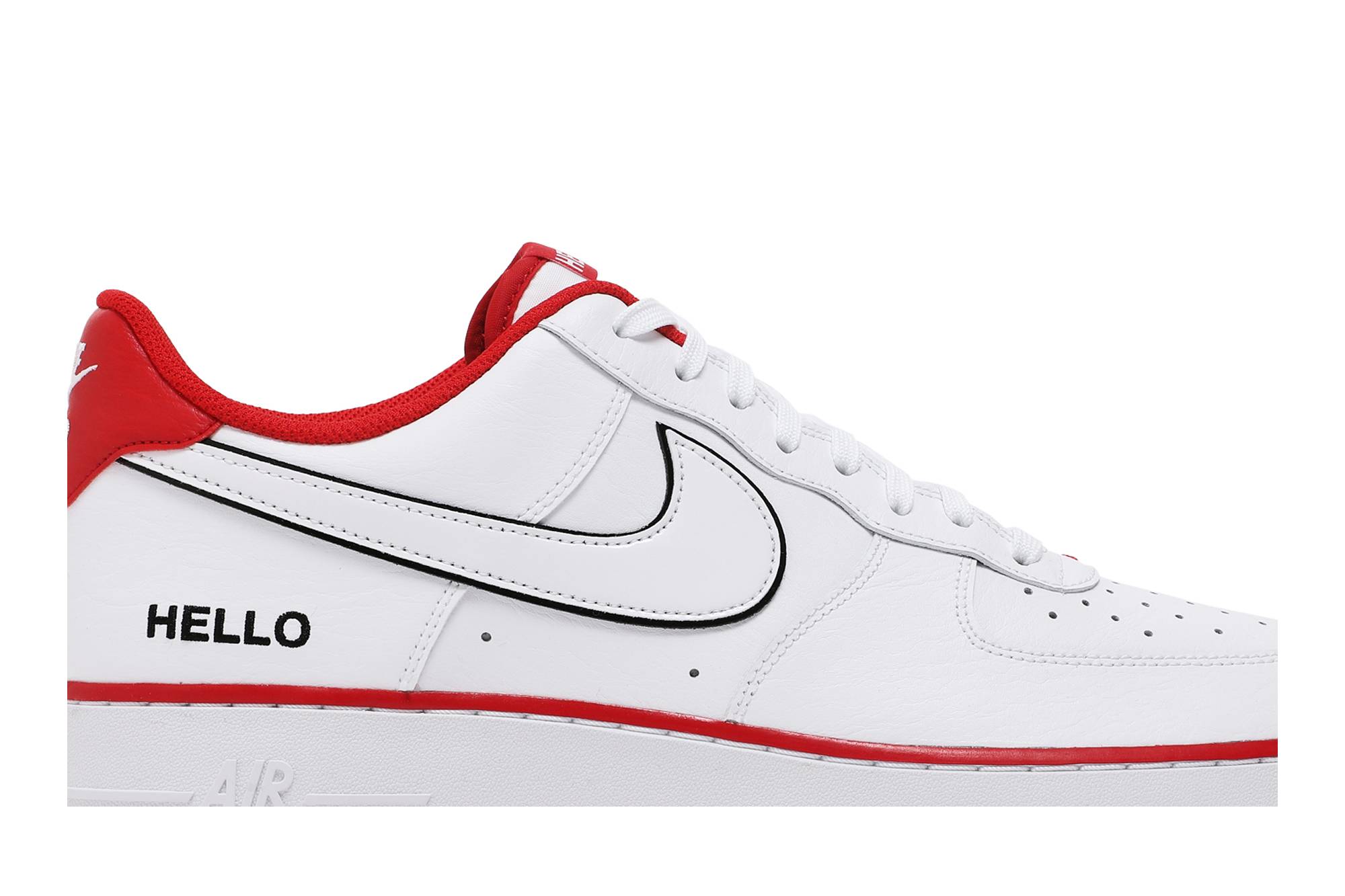 Order Urbanstar x Nike Air Force 1 '07 LX 'HELLO Pack - Blanco Rojo Universitario' CZ0327-100