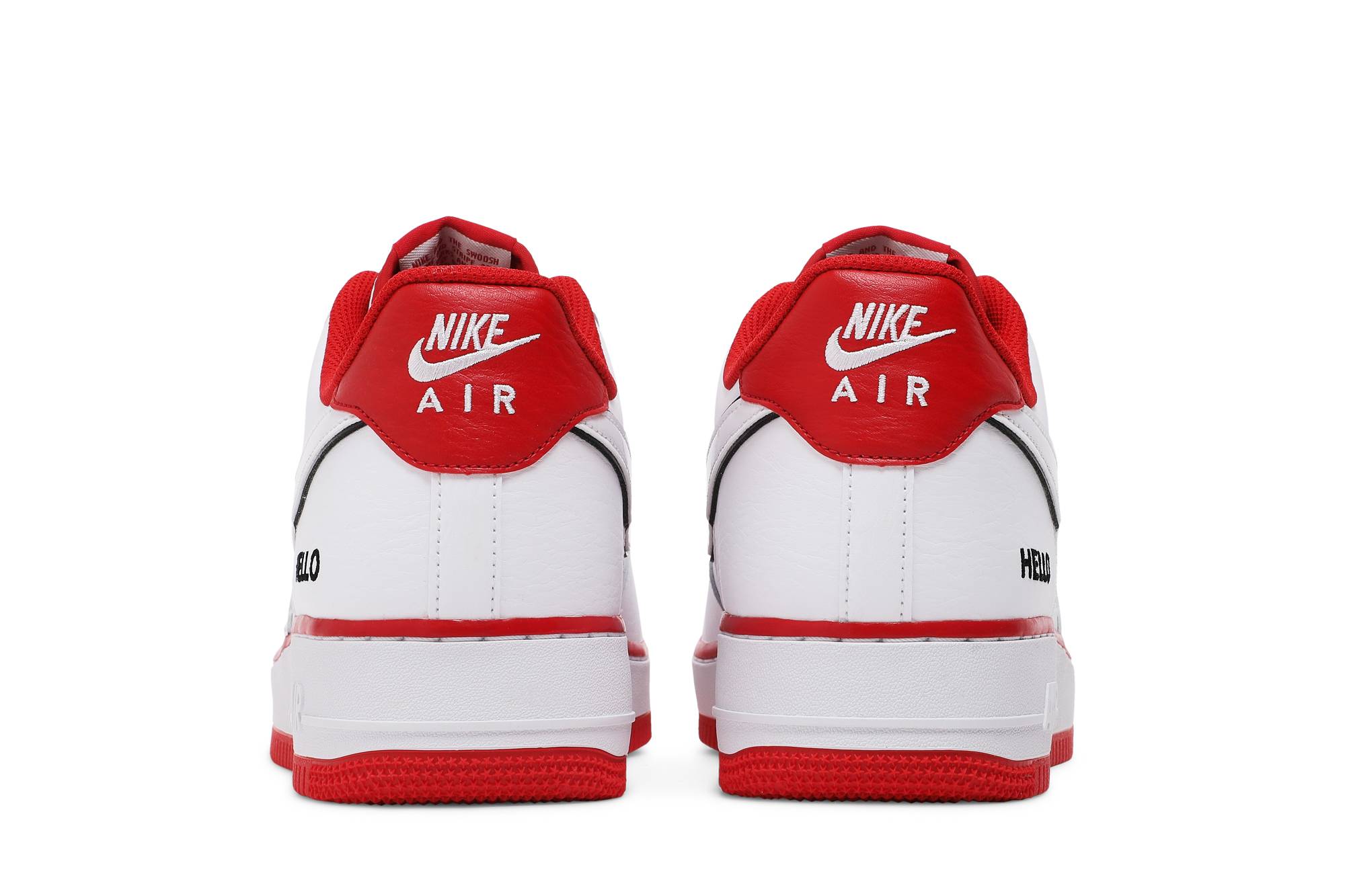 Details for Urbanstar x Nike Air Force 1 '07 LX 'HELLO Pack - Blanco Rojo Universitario' CZ0327-100