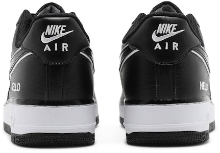 Urbanstar x Nike Air Force 1 '07 LX '你好系列 - 黑色' CZ0327-001 Details for Urbanstar x Nike Air Force 1 '07 LX '你好系列 - 黑色' CZ0327-001