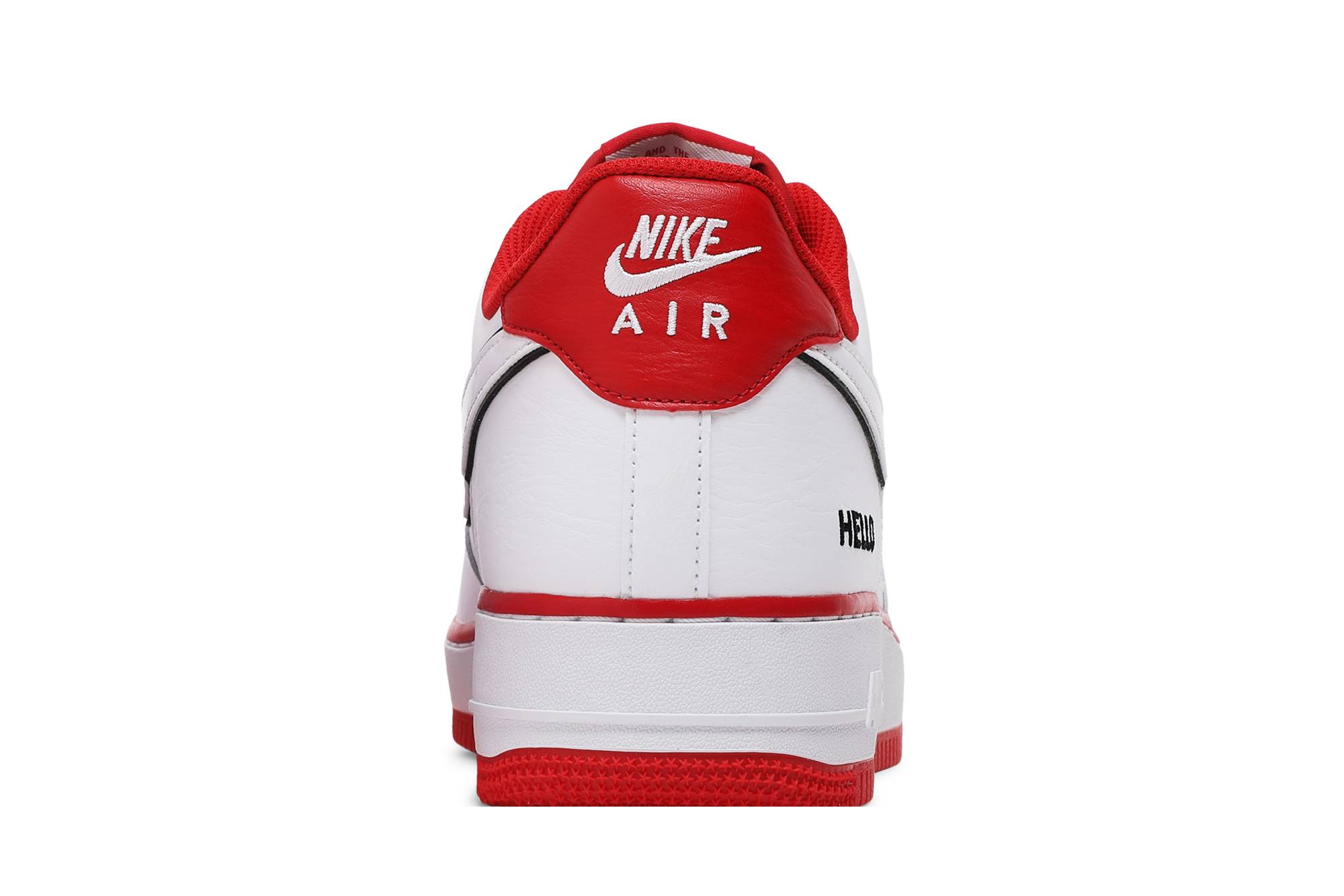 Sizing Urbanstar x Nike Air Force 1 '07 LX 'HELLO Pack - Blanco Rojo Universitario' CZ0327-100