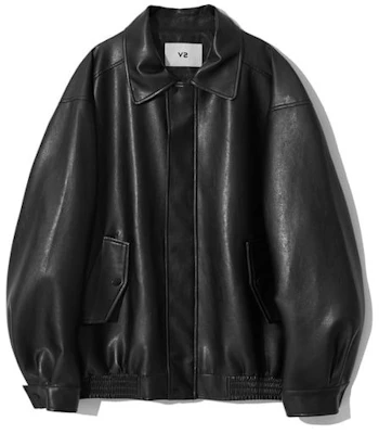 V2 465-3 Vegan Leather Overfit Jacket Black 5004614 Order V2 465-3 Vegan Leather Overfit Jacket Black 5004614