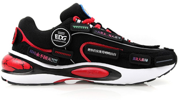 Li-Ning V8 x EDG 'Hitam Merah' ARHN283-1 Order Li-Ning V8 x EDG 'Hitam Merah' ARHN283-1