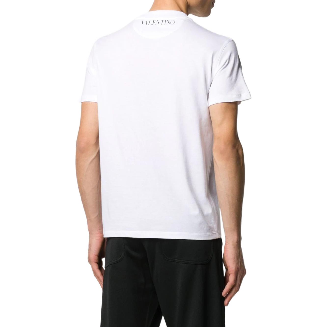 Purchase Valentino Kaos Putih Crew Neck Motif Astronaut TV3MG04V60W-0BO