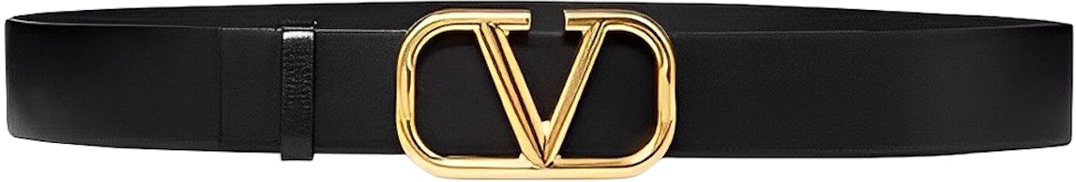 Valentino Black Leather Belt, Minimalist Design, 4cm Width. 2Y2T0Q87ECU0NO Valentino Black Leather Belt, Minimalist Design, 4cm Width. 2Y2T0Q87ECU0NO