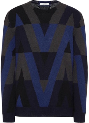 Valentino Sweater Hitam Wol Lengan Panjang Crewneck. XV3KC19F866EL9 Buy Valentino Sweater Hitam Wol Lengan Panjang Crewneck. XV3KC19F866EL9