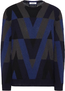 Valentino Sweater Hitam Wol Lengan Panjang Crewneck. XV3KC19F866EL9 Order Valentino Sweater Hitam Wol Lengan Panjang Crewneck. XV3KC19F866EL9