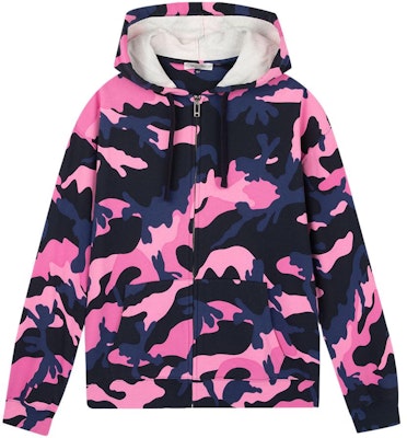 Sudadera Valentino Camuflaje Rosa con Capucha y Cremallera. TV3MF06H5JC-13E Order Sudadera Valentino Camuflaje Rosa con Capucha y Cremallera. TV3MF06H5JC-13E