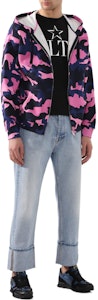 Valentino Hoodie Zip-Up Pink Camouflage dengan Drawstring. TV3MF06H5JC-13E Purchase Valentino Hoodie Zip-Up Pink Camouflage dengan Drawstring. TV3MF06H5JC-13E