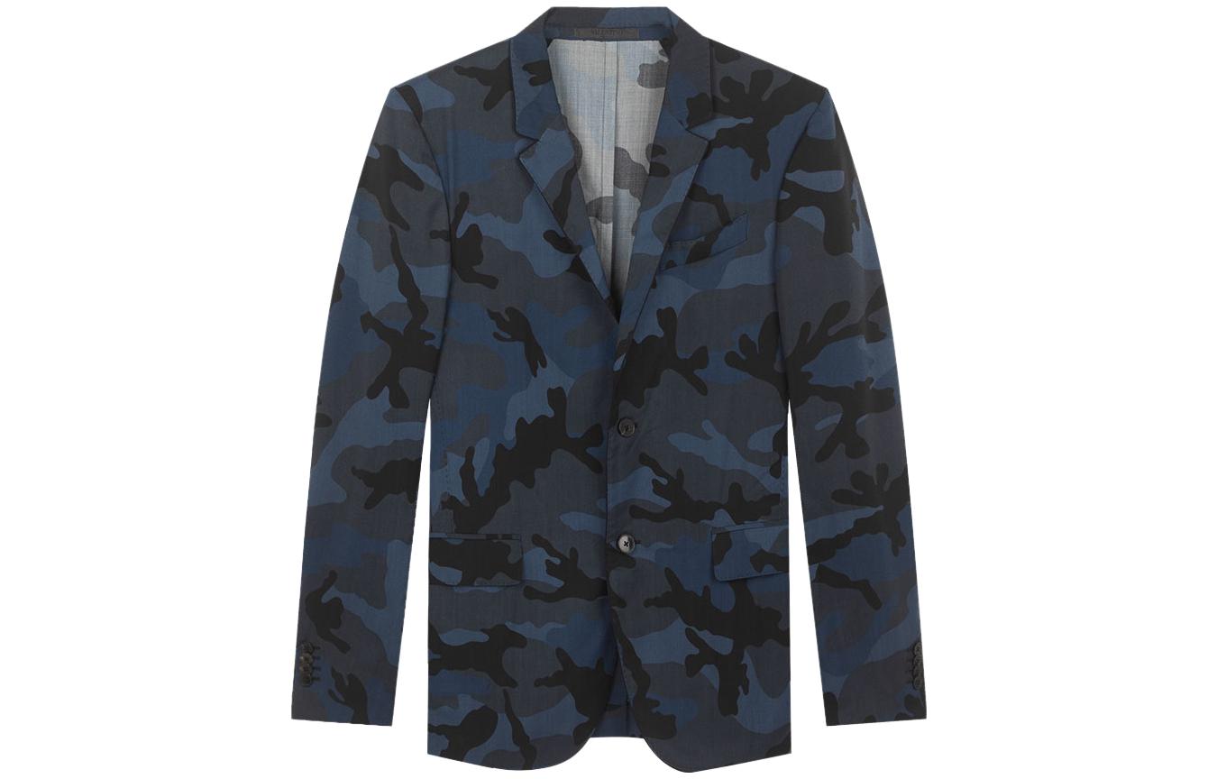 Valentino  Camouflage Print Single-Breasted Blazer LV3CEB4033MF70