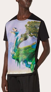 Valentino Kaos Hitam Crew Neck Motif Graphic Print TV0MG06P69H-37P Shop Valentino Kaos Hitam Crew Neck Motif Graphic Print TV0MG06P69H-37P