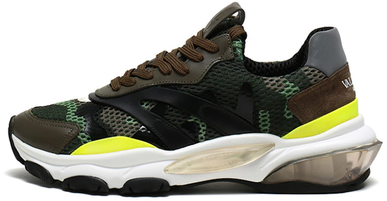 Valentino 绿色迷彩面料和皮革系带老爹鞋 SY2S0B15ZGGH7B Buy Valentino 绿色迷彩面料和皮革系带老爹鞋 SY2S0B15ZGGH7B