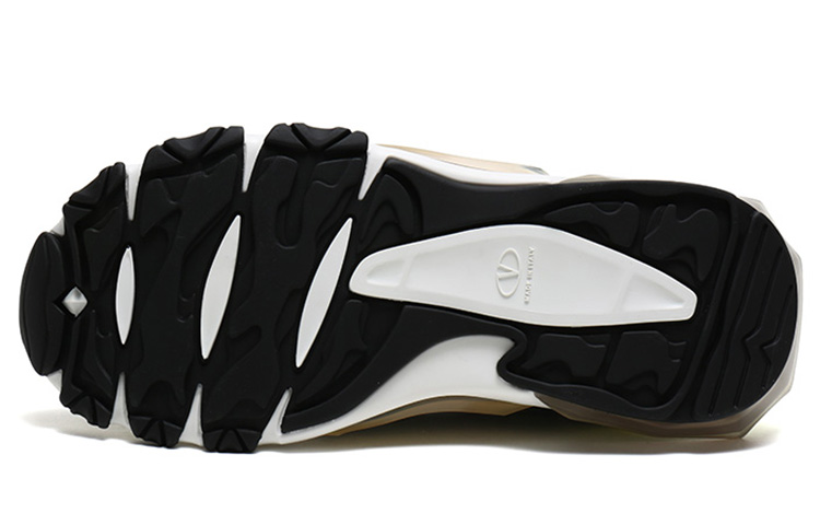 Valentino 'Green Camouflage Fabric and Leather Lace-up Dad Shoe' 圖 6