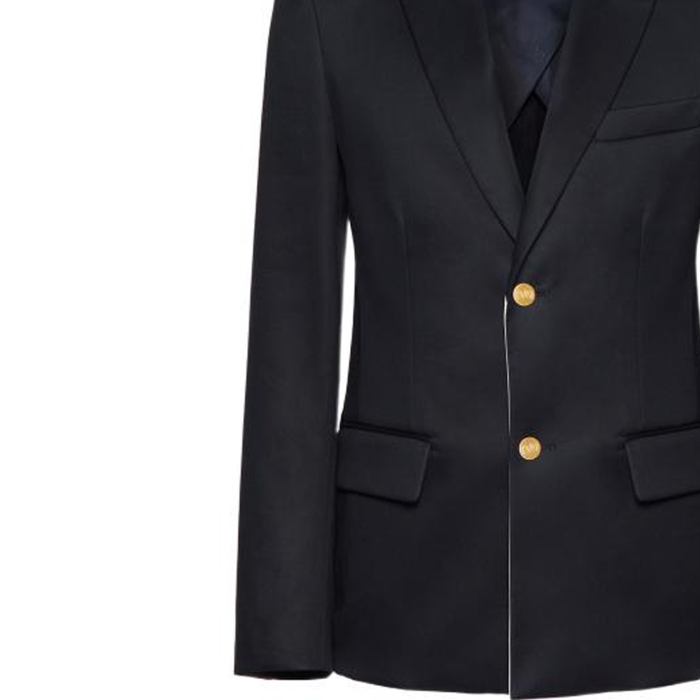 Sizing ヴァレンティノ ネイビーブルー シングルブレスト ブレザー SS23 早春シリーズ 2V3CEE70903598