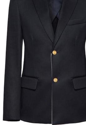 ヴァレンティノ ネイビーブルー シングルブレスト ブレザー SS23 早春シリーズ 2V3CEE70903598 Sizing ヴァレンティノ ネイビーブルー シングルブレスト ブレザー SS23 早春シリーズ 2V3CEE70903598