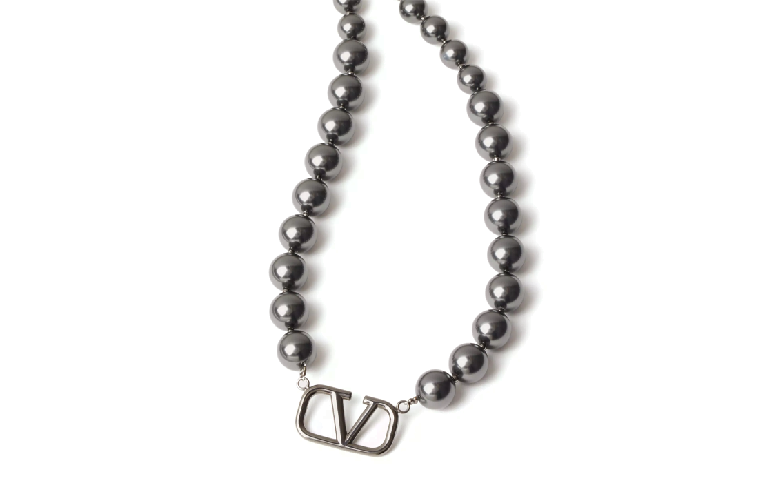 Valentino  Silver Necklace - Fashionable, Simple, Versatile Accessory YJ0P47UXM-V1Y