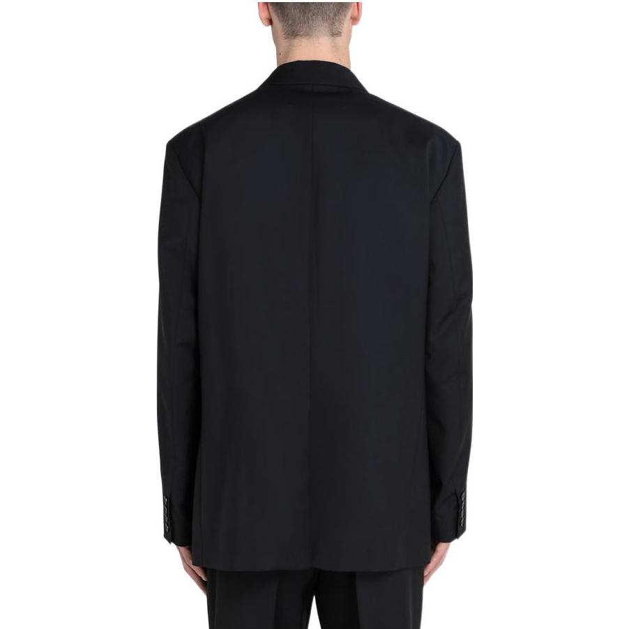 Purchase ヴァレンティノ シングルブレスト ウール オーバーサイズ ブレザージャケット ブルー VV3CEC4570J598