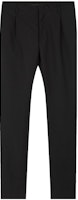 Valentino Solid Color Mid-Rise Straight Casual Pants Black XVDRGE0025S-0NO Valentino Solid Color Mid-Rise Straight Casual Pants Black XVDRGE0025S-0NO