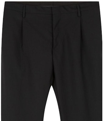 Valentino Seluar Kasual Hitam Lurus Warna Padu Tengah Tinggi XVDRGE0025S-0NO Shop Valentino Seluar Kasual Hitam Lurus Warna Padu Tengah Tinggi XVDRGE0025S-0NO