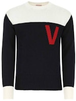 Valentino 2022春夏拼色字母提花针织毛衣 1V3KC22N8R045P Order Valentino 2022春夏拼色字母提花针织毛衣 1V3KC22N8R045P