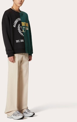 Valentino Pantalones Casuales Beige Tiro Alto Pierna Recta SS23. 2V3RBJ418YELZ8 Lookbook Valentino Pantalones Casuales Beige Tiro Alto Pierna Recta SS23. 2V3RBJ418YELZ8