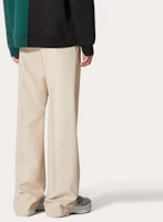 Purchase Valentino SS23 High-Waist Straight-Leg Casual Pants Beige 2V3RBJ418YELZ8