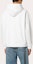 Shop Valentino SS23 徽標印花純棉連帽衫 白色 - 2023 春季系列 2V3MF14B963YT4