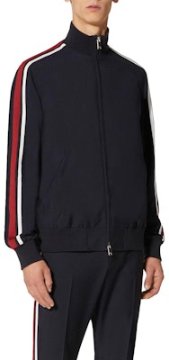 ヴァレンティノ ストライプ ジップアップ ジャケット ネイビーブルー TV3CIM805U812U Lookbook ヴァレンティノ ストライプ ジップアップ ジャケット ネイビーブルー TV3CIM805U812U