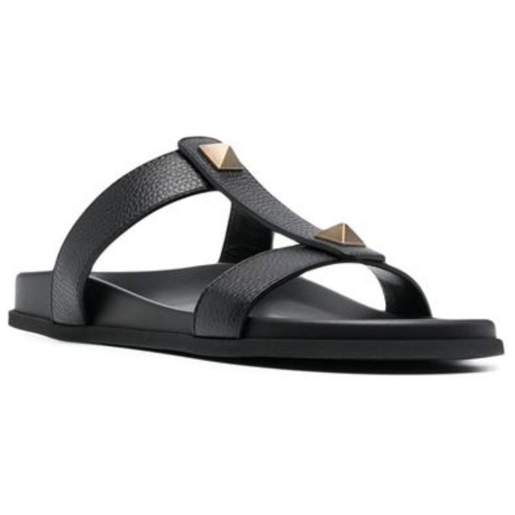 Valentino 'Stud Simplicity Casual Slides Black' 圖 3